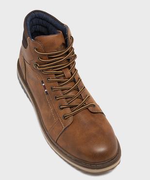 Boots crantées à tige moelleuse homme - Lee Cooper vue5 - LEE COOPER - GEMO