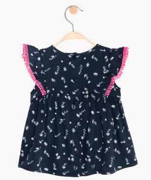 Blouse bébé fille à manches volantées - Lulu Castagnette vue5 - LULUCASTAGNETTE - GEMO