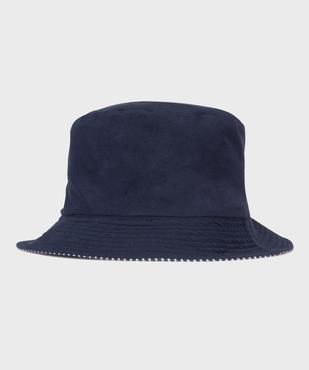 Chapeau bob réversible uni/rayé bébé - LuluCastagnette vue4 - LULUCASTAGNETTE - GEMO