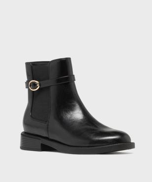 Boots style Chelsea à boucle femme - FOLLOW ME vue2 - FOLLOW ME - GEMO