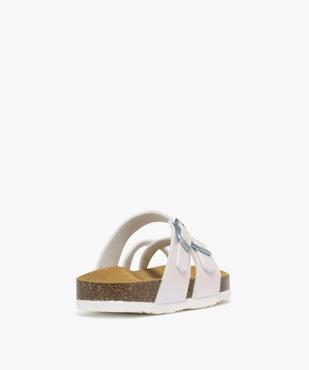 Mules à brides croisées et irisées fille vue4 - LOVELY WINGS GEMO FOR GOOD - GEMO