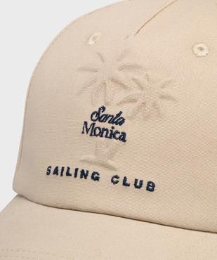 Casquette en coton avec motif en relief fille vue2 - GEMO (JUNIOR) - GEMO