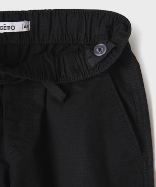 Pantalon parachute avec taille élastique ajustable garçon vue2 - GEMO (ENFANT) - GEMO