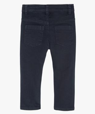 Pantalon bébé garçon coupe slim en toile extensible vue2 - GEMO(BEBE DEBT) - GEMO