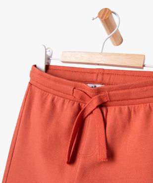 Short en maille avec ceinture bord-côte bébé garçon vue2 - GEMO(BEBE DEBT) - GEMO