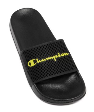 Mules de piscine homme à bandeau quadrillé - Champion USA vue5 - CHAMPION USA - GEMO