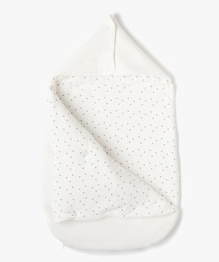 Nid d’ange avec doublure peluche spécial siège auto vue2 - GEMO(BB COUCHE) - GEMO
