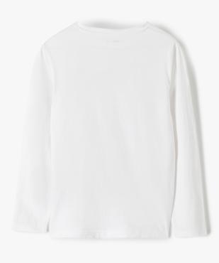 Tee-shirt garçon à manches longues spécial Noël vue3 - GEMO (JUNIOR) - GEMO