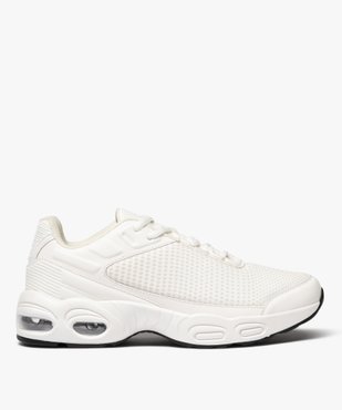 Baskets running en mesh renforcé avec semelle à bulle d'air homme  vue2 - 5 MILES - GEMO