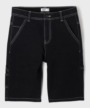 Bermuda skater avec taille ajustable garçon vue5 - GEMO 4G GARCON - GEMO