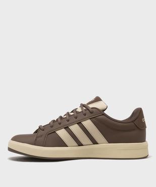 Baskets Grand Court Base 3.0 homme - Adidas  vue3 - ADIDAS - GEMO