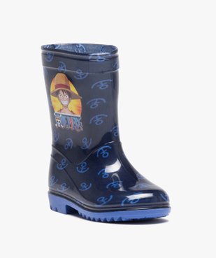 Bottes de pluie garçon imprimées ancre marine - One Piece vue2 - ONE PIECE - GEMO