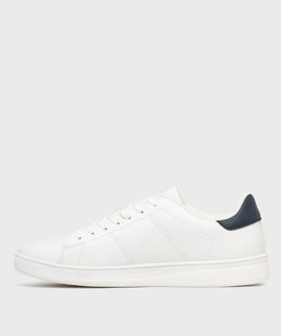 Baskets basses à lacets unies look urbain homme - 5 Miles vue3 - 5 MILES - GEMO