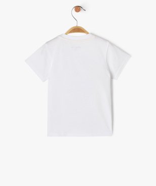 Tee-shirt à manches courtes avec motif marin bébé garçon vue3 - GEMO 4G BEBE - GEMO