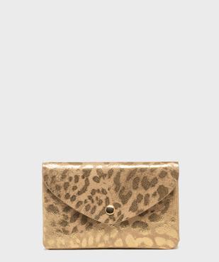 Porte-monnaie enveloppe imprimé femme vue1 - GEMO (ACCESS) - GEMO