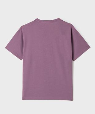 Tee-shirt manches courtes à motif estival garçon vue3 - GEMO (JUNIOR) - GEMO