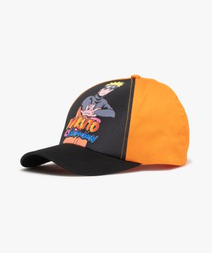 Casquette bicolore avec motif manga garçon - Naruto Shippuden vue1 - NARUTO - GEMO