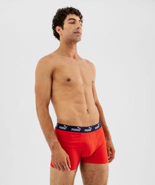 Boxer en coton stretch à ceinture confortable homme - Puma (lot de 2) vue6 - PUMA - GEMO