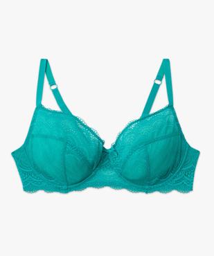 Soutien-gorge emboitant à armatures en dentelle grande taille vue4 - GEMO(HOMWR FEM) - GEMO