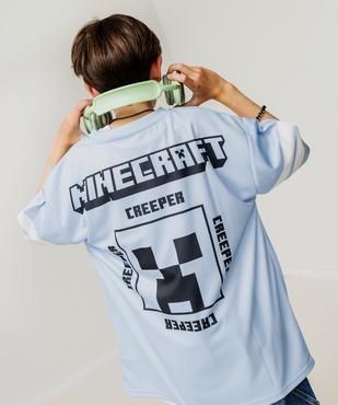 Tee-shirt de sport imprimé garçon - Minecraft vue5 - MINECRAFT - GEMO