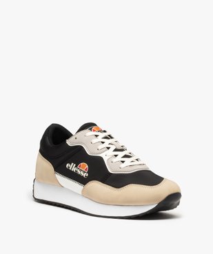 Baskets homme à lacets bi-matière - Ellesse vue3 - ELLESSE - GEMO