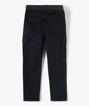 Pantalon multipoches en matière résistante garçon vue4 - GEMO 4G GARCON - GEMO