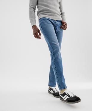 Jean Straight délavé homme vue3 - GEMO 4G HOMME - GEMO