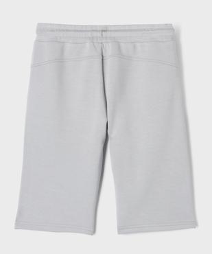 Bermuda de sport en maille extensible garçon vue3 - GEMO (JUNIOR) - GEMO