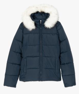 Doudoune femme à capuche duveteuse vue4 - GEMO(FEMME PAP) - GEMO