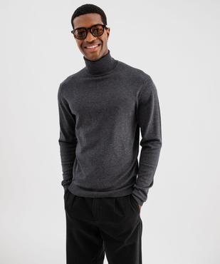 Pull col roulé en maille fine homme vue2 - GEMO 4G HOMME - GEMO