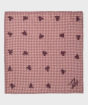 Foulard à carreaux fille - LuluCastagnette vue3 - LULU CASTAGNETT - GEMO