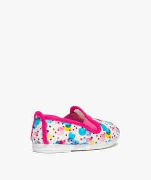 Chaussons bébé fille en toile imprimée vue4 - GEMO (ENFANT) - GEMO
