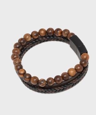 Coffret cadeau homme - Portefeuille et bracelet  vue5 - GEMO (ACCESS) - GEMO