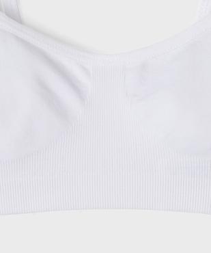 Soutien-gorge brassière à fines bretelles fille vue2 - GEMO 4G FILLE - GEMO