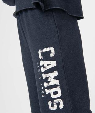 Pantalon de jogging femme finitions bord-franc - Camps United vue2 - CAMPS UNITED - GEMO