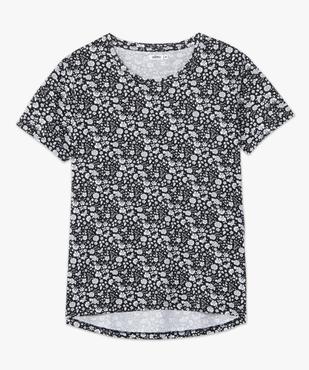 Tee-shirt femme imprimé à manches courtes vue4 - GEMO(FEMME PAP) - GEMO