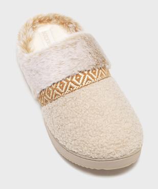 Chaussons mules fourrés femme - Isotoner vue5 - ISOTONER - GEMO