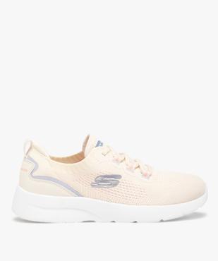 Baskets femme unies légères à lacets - Skechers vue1 - SKECHERS - GEMO