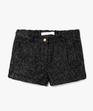 Short pailleté façon tweed vue1 - GEMO(BEBE DEBT) - GEMO