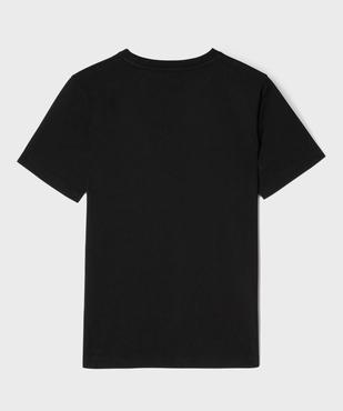 Tee-shirt manches courtes avec motif streetwear garçon vue3 - GEMO 4G GARCON - GEMO