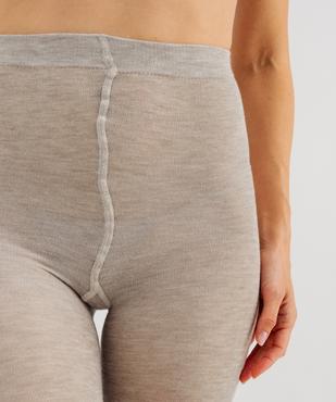 Collant chaud en maille femme vue2 - GEMO(HOMWR FEM) - GEMO
