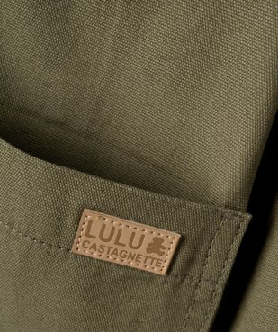 Veste garçon en toile look chemise - LuluCastagnette vue2 - LULUCASTAGNETTE - GEMO