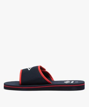 Mules de piscine garçon bicolores à scratch - Umbro vue3 - UMBRO - GEMO