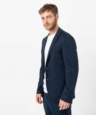 Veste de costume homme en matière stretch vue1 - GEMO (HOMME) - GEMO