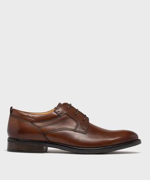 Derbies classiques en cuir homme - Pierre Cardin vue1 - PIERRE CARDIN D - GEMO