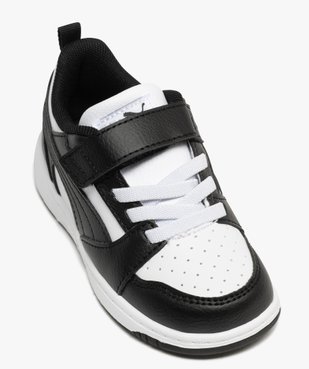 Baskets garçon bicolores style rétro Rebound V6 - Puma vue5 - PUMA - GEMO
