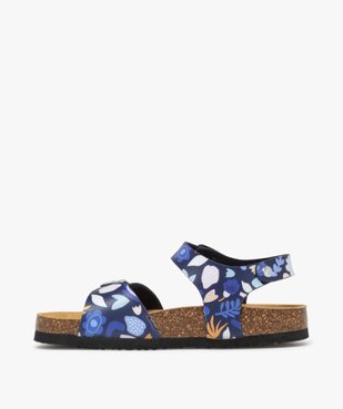 Sandales fille à motifs avec brides à boucle vue3 - GEMO 4G FILLE - GEMO