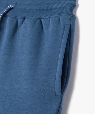Bermuda en jersey molletonné et taille élastiquée garçon vue2 - GEMO (JUNIOR) - GEMO