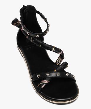 Sandales multibrides à foulard et à clous fille vue5 - LOVELY WINGS - GEMO