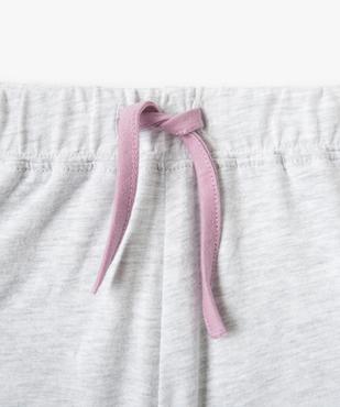 Pyjashort fille avec motif Stitch et message - Disney vue2 - LILO & STITCH - GEMO